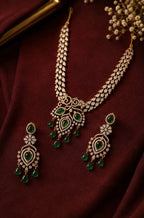 Emerald Royale AD Necklace Set