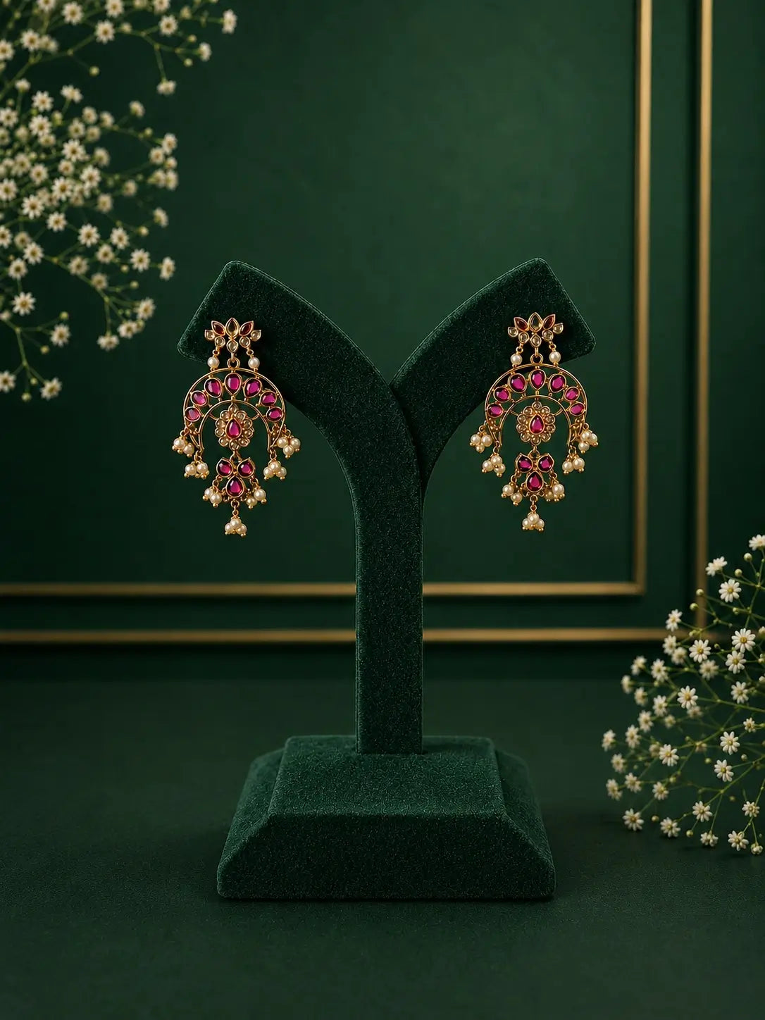 Sitara Chandbali Earrings