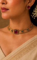 Exclusive Gulnaar Jadau Kundan Choker