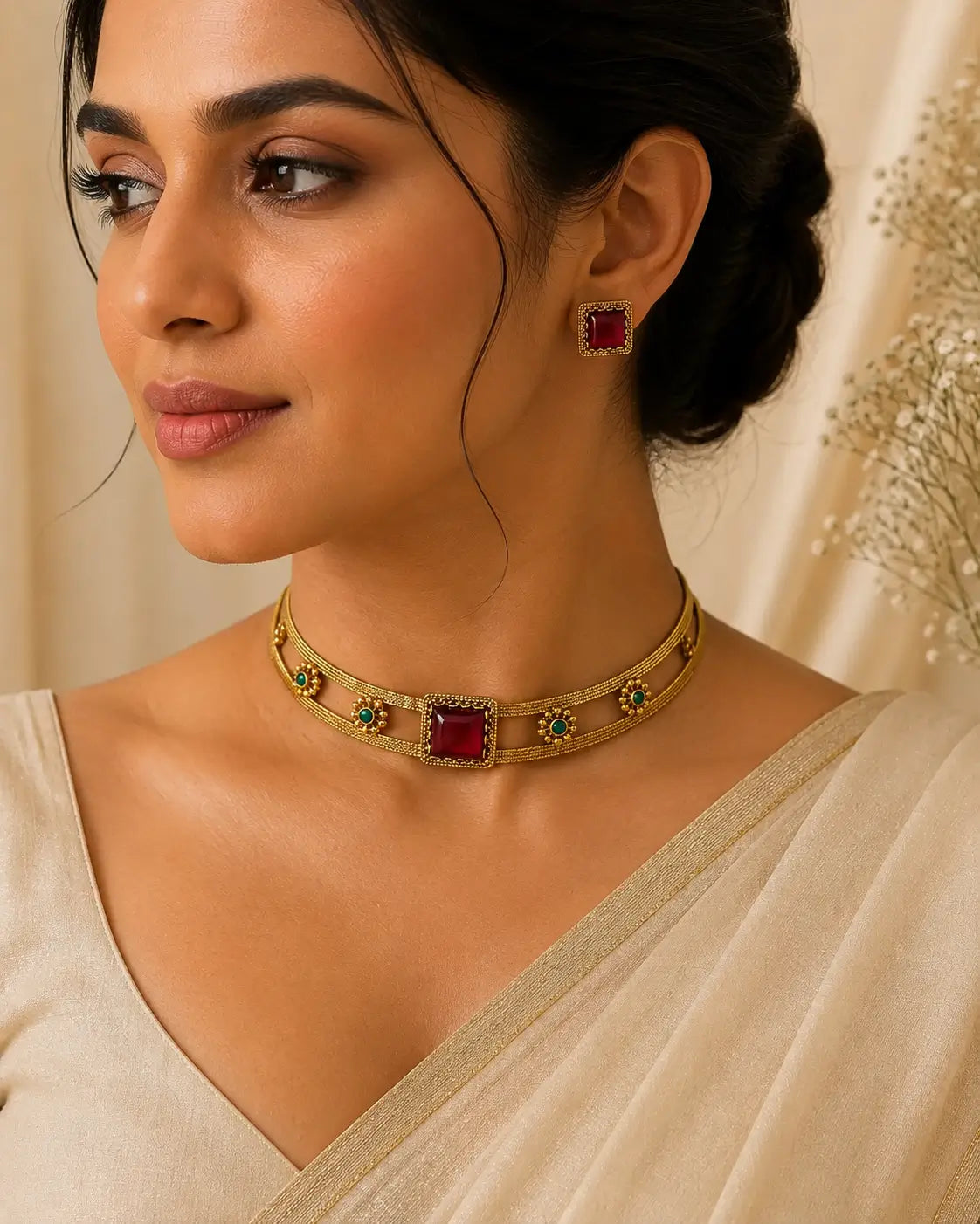 Exclusive Gulnaar Jadau Kundan Choker