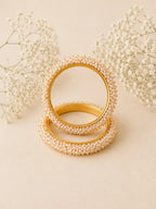Madhavi Pearl Bangles (set of 2)